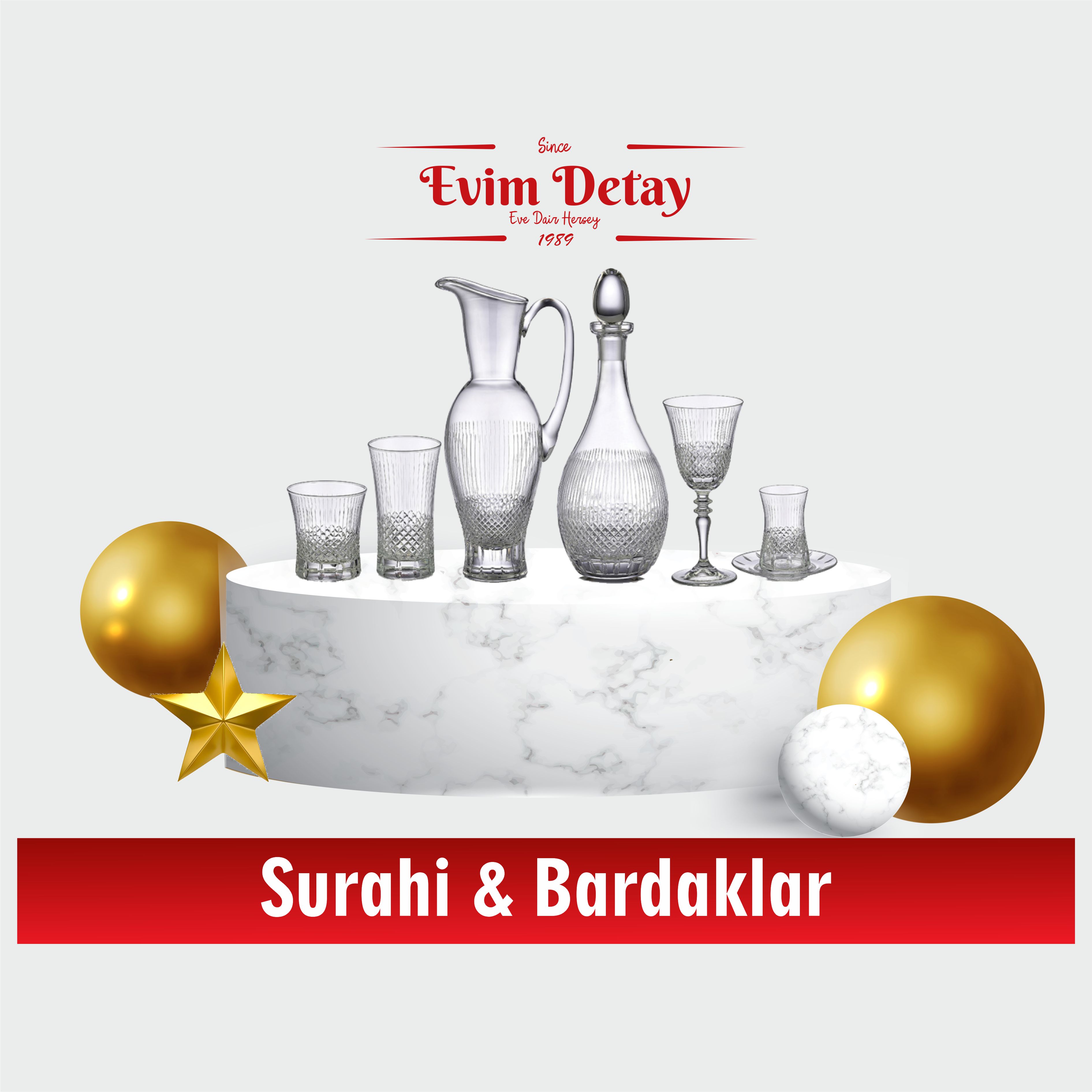 Sürahi & Bardaklar